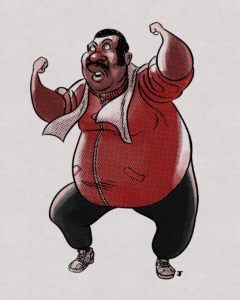 Doc Louis arte por Marcus Penna Doc Louis arte por Marcus Penna