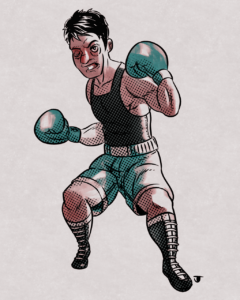 Little Mac arte por Marcus Penna Little Mac arte por Marcus Penna