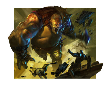Título: Rampaging Ogre
Nombre del artista: Ahmed Aldoori, Wizards of the Coast
Juego: Valor's Reach
Software: Adobe Photoshop Valors-Reach-Rampaging-Ogre